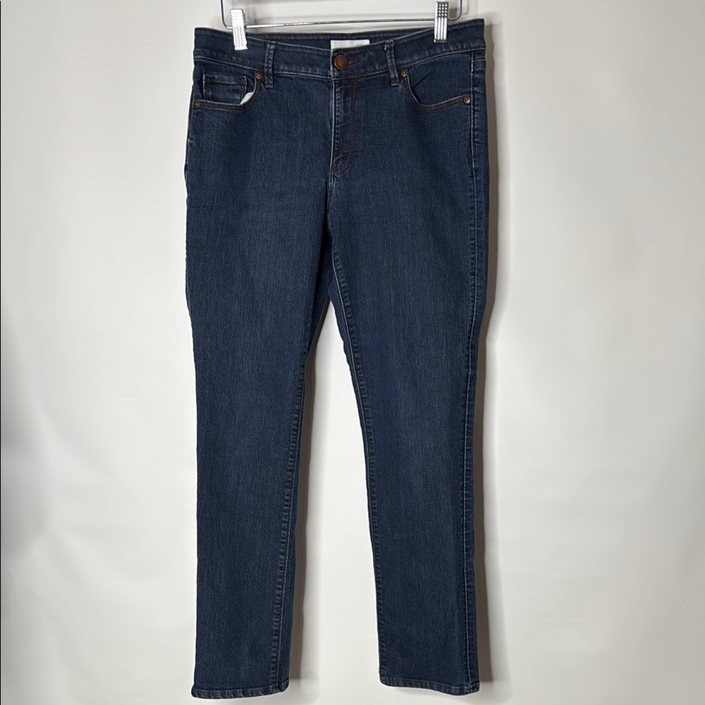 LOFT Blue Jeans Curvy straight size 29 (8)